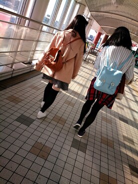「アイテム（スウェット）」を使った、なつちゃむ。さん（レディース・165cm・10代）の春コーディネート