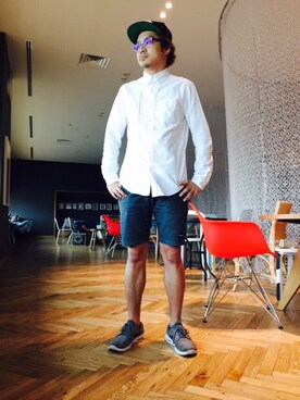 「海の日」｜Yasuakiさん（メンズ・173cm）の夏コーディネート