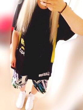 「SHAUN SAMSON（ショーンサムソン）のアイテム」を使った、カジさん（レディース・157cm）の夏コーディネート