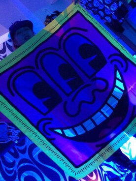 「Keith Haring（キース・ヘリング）のアイテム（雑貨/ホビー）」を使った、kozapさん（メンズ・169cm）の秋コーディネート