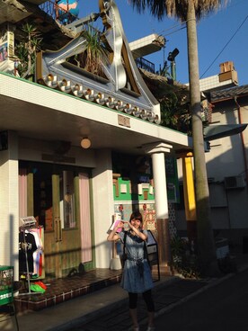 「直島」｜「アイテム（ワンピース/ドレス）」を使った、わけありちゃん。さん（レディース・158cm）の秋コーディネート