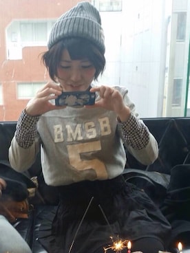 「ウエストイン」｜「アイテム（ダウンジャケット/コート）」を使った、わけありちゃん。さん（レディース・158cm）の春コーディネート