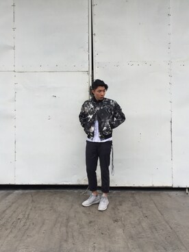 「ROARINGWILDのアイテム（トップス）」を使った、@_ppcさん（メンズ・176cm）の春コーディネート