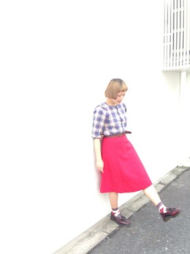 a k a n eさん（レディース・165cm）の夏コーディネート