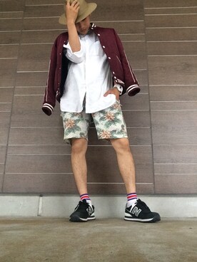 ひかくんさん（メンズ・170cm）の夏コーディネート