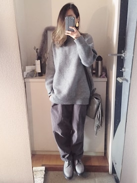 suephie sphinsky さん(レディース・155cm)の冬コーディネート