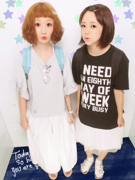 かよっぺさんのコーディネート