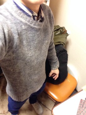 ayat0さん（メンズ・167cm）の冬コーディネート