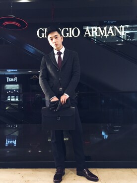 「menswear」｜Tommyさん（メンズ・181cm）の冬コーディネート