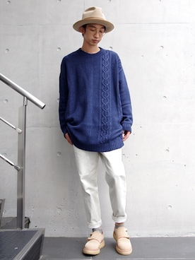 「モンクストラップ」｜原田景司 / harada keijiさん（メンズ・172cm・20代）の冬コーディネート