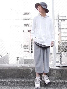 「n-s（ノース）のアイテム」を使った、原田景司 / harada keijiさん（メンズ・172cm）の冬コーディネート