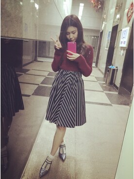 JOYCEPOONさん（レディース・162cm）の冬コーディネート