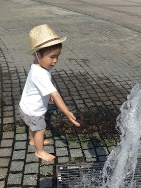 ichi☺︎araさん（キッズ・90cm）の夏コーディネート