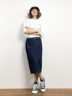 馬詰麿帆さんのコーディネート