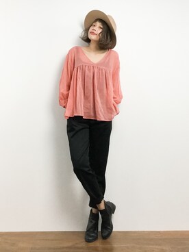 馬詰麿帆さんのコーディネート