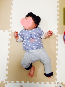 みーみさん（キッズ・70cm）の春コーディネート