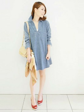 Hamaさん（レディース・164cm）の春コーディネート