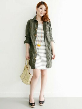 Hamaさん（レディース・164cm）の春コーディネート