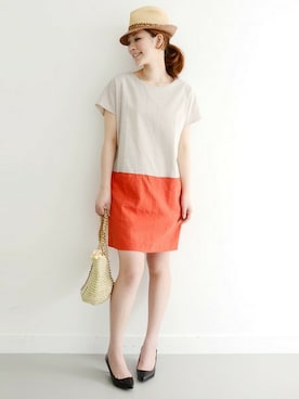 Hamaさん（レディース・164cm）の春コーディネート