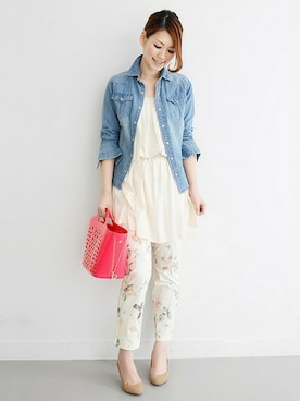 Hamaさん（レディース・164cm）の春コーディネート