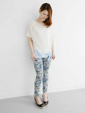 Hamaさん（レディース・164cm）の春コーディネート