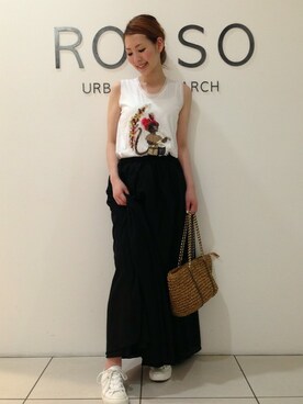 Hamaさん（レディース・164cm）の夏コーディネート