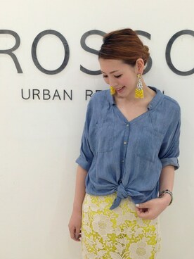 Hamaさん（レディース・164cm）の夏コーディネート