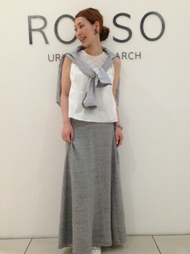 Hamaさん（レディース・164cm）の夏コーディネート