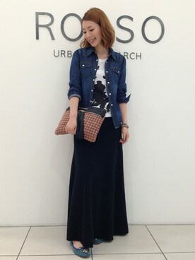 Hamaさん（レディース・164cm）の夏コーディネート