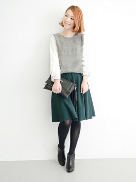 Hamaさん（レディース・164cm）の秋コーディネート