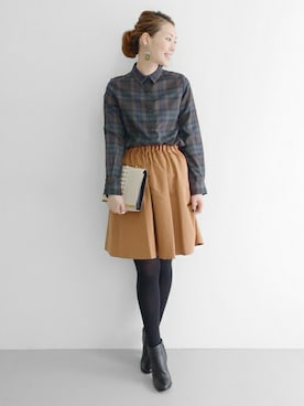 Hamaさん（レディース・164cm）の冬コーディネート