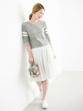 Hamaさん（レディース・164cm）の春コーディネート