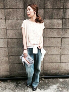 Hamaさん（レディース・164cm）の春コーディネート