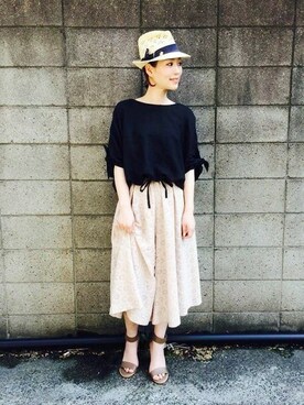 Hamaさん（レディース・164cm）の春コーディネート