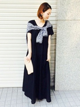 Hamaさん（レディース・164cm）の春コーディネート