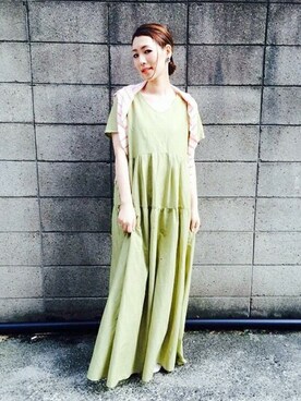 Hamaさん（レディース・164cm）の春コーディネート