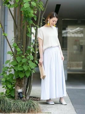 Hamaさん（レディース・164cm）の春コーディネート