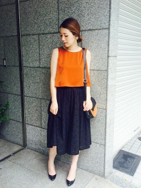 Hamaさん（レディース・164cm）の夏コーディネート