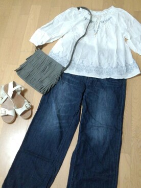 YUKIKO♡さん（レディース・158cm）の夏コーディネート