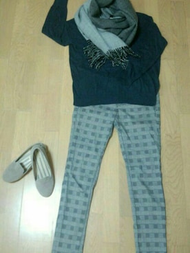 YUKIKO♡さん（レディース・158cm）の秋コーディネート