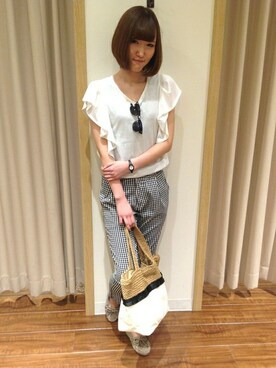 marucoさん（レディース・161cm）の春コーディネート