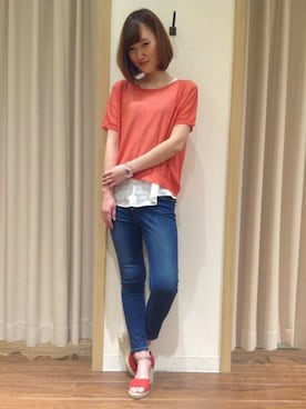 marucoさん（レディース・161cm）の春コーディネート