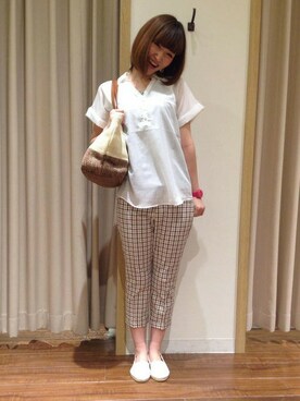 marucoさん（レディース・161cm）の夏コーディネート