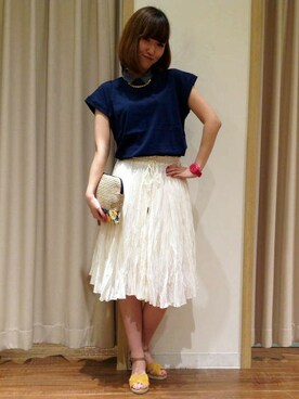 marucoさん(レディース・161cm)の夏コーディネート