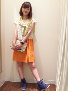 marucoさん（レディース・161cm）の夏コーディネート