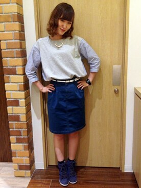 marucoさん（レディース・161cm）の夏コーディネート