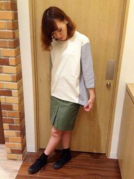 marucoさん（レディース・161cm）の夏コーディネート