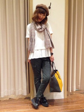 marucoさん（レディース・161cm）の秋コーディネート