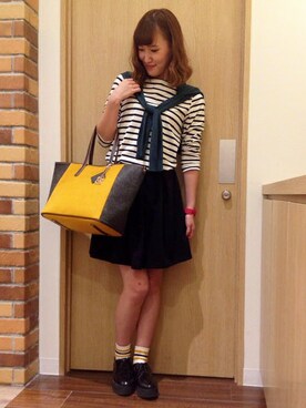 marucoさん（レディース・161cm）の秋コーディネート