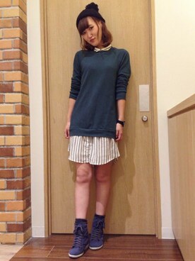 marucoさん（レディース・161cm）の秋コーディネート